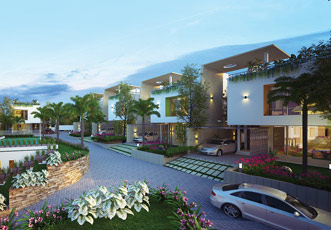 Contemporary villas at Cochin